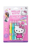 Opakowanie Zestaw pasteli kredowych do włosów Hello Kitty blister 5 kolorów
