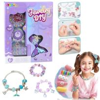 Opakowanie Zestaw piękności biżuteria spinka Syreni ogon 48el