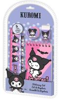 Opakowanie Zestaw piśmienniczy Kuromi 5 elementów KU00057