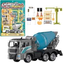 Opakowanie Zestaw plac budowy betoniarka dźwig znaki