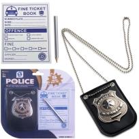 Opakowanie Zestaw policyjny mandat odznaka