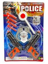 Opakowanie Zestaw policyjny z pistoletami i lizakiem