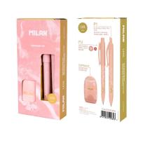 Opakowanie Zestaw prezentowy Lava różowy MILAN