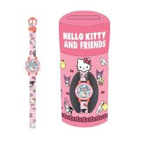 Opakowanie Zestaw prezentowy skarbonka i zegarek Hello Kitty