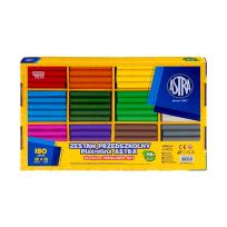 Opakowanie Zestaw przedszkolny Plastelina 12 kolorów 180szt