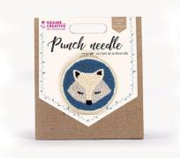 Opakowanie Zestaw Punch Needle Lisek D: 20 Cm Graine Creative