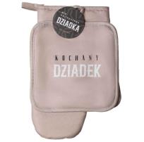 Opakowanie Zestaw rękawica kuchenna + łapka Kochany Dziadek