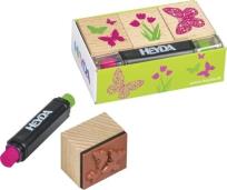 Opakowanie Zestaw stempli 3szt Motylki