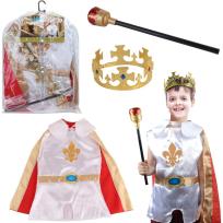 Opakowanie Zestaw strój króla berło korona
