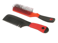 Opakowanie Zestaw szczotka i grzebień do włosów MIX