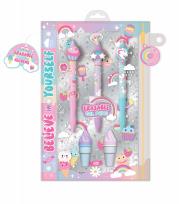 Opakowanie Zestaw wymazywalnych długopisów żelowych Słodycze