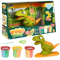 Opakowanie Zestaw z ciastoliną piankolina Dino Max