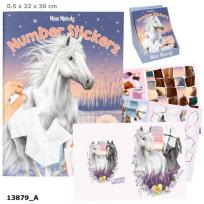 Opakowanie Zestaw z naklejkami Number Sticker Miss Melody 13879A