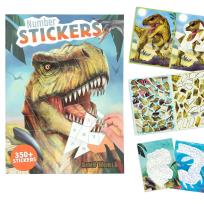 Opakowanie Zestaw z naklejkami number Stickers Dino World 13243A
