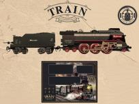 Opakowanie Zestaw z pociągiem światło dźwięk 48el