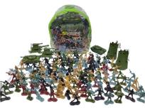 Opakowanie Zestaw żołnierzyków z akcesoriami w plecaku