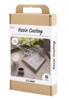 Opakowanie Zestaw Żywica akryl. Kwadratowe naczynie