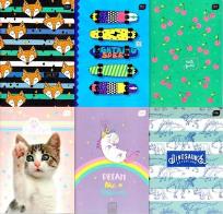 Opakowanie Zeszyt A4 32 k. 3-linie kolorowe, Interdruk