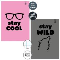 Opakowanie Zeszyt A4/32K kratka margines Stay Cool Wild(6szt)