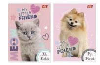 Opakowanie Zeszyt A4/32K linia 2kol My little friend (15szt)