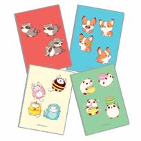 Opakowanie Zeszyt A4/32K linia 80g (4szt) NARCISSUS