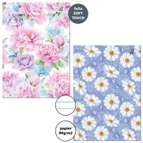 Opakowanie Zeszyt A4/32K linia 90g Peonie Stokrotki (6szt)