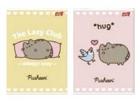 Opakowanie Zeszyt A4/32K linia kolor lamin Pusheen (15szt)