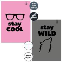 Opakowanie Zeszyt A4/32K linia margines Stay Cool Wild (6szt)