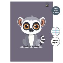 Opakowanie Zeszyt A4 32k.w kratkę z marginesem Lemur 90g