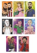 Opakowanie Zeszyt A4/40K kratka Pop Icons (10szt) MAR MAR