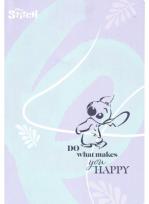 Opakowanie Zeszyt A4 60k.kratka Disney Fashion Stitch pastel wzór 2