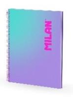 Opakowanie Zeszyt A4/90K kratka na spirali liliowy