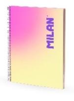 Opakowanie Zeszyt A4/90K kratka na spirali żółty