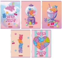 Opakowanie Zeszyt A5/16K kratka Jelly (20szt) HERLITZ