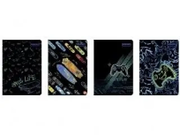 Opakowanie Zeszyt A5/16K trzylinia kolor (10szt) ASTRA