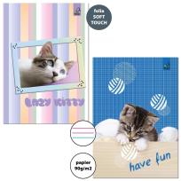 Opakowanie Zeszyt A5/32K 3-linie kolor 90g BF Cats (10szt)