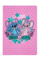 Opakowanie Zeszyt A5 32k 3-linie kolor Disney Blue Stitch wzór 3