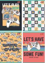 Opakowanie Zeszyt A5/32K kratka Let's Play (15szt)