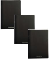 Opakowanie Zeszyt A5 56k kratka Narcissus ECO Black 3 sztuki