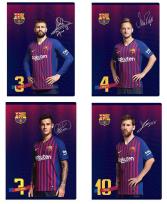 Opakowanie Zeszyt A5/60k kratka FC Barcelona (10szt) ASTRA