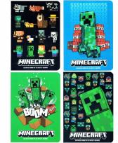 Opakowanie Zeszyt A5/60K kratka Minecraft (10szt) ASTRA
