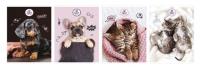 Opakowanie Zeszyt A5/60k kratka The Sweet Pets (5szt)