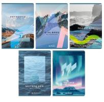 Opakowanie Zeszyt A5/80K kratka Solarpunk (5szt) HERLITZ