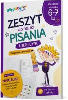 Okładka książki Zeszyt do nauki pisania liter i cyfr