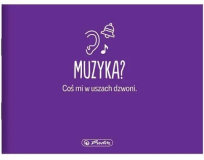 Opakowanie Zeszyt do nut A5/16K pięciolinia Muzyka (20szt)