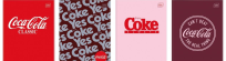 Opakowanie Zeszyt do słówek A6/32K Hybrid Coca Cola (10szt)