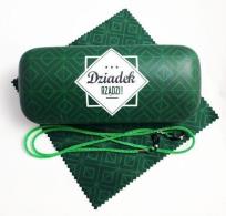 Opakowanie Zielone etui na okulary dla Dziadka