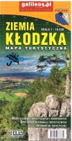 Okładka książki Ziemia Kłodzka - mapa laminowana 2022