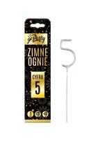 Opakowanie Zimne ognie Cyfra 5