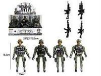 Opakowanie Żółnierz z bronią MIX